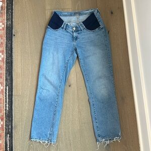 EUC DL1961 Patti Straight Leg Maternity Jeans